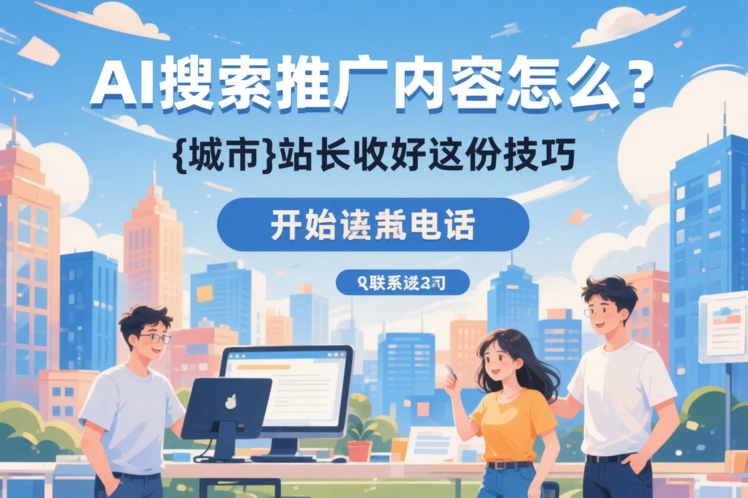AI搜索推广内容怎么写？天水站长收好这份技巧