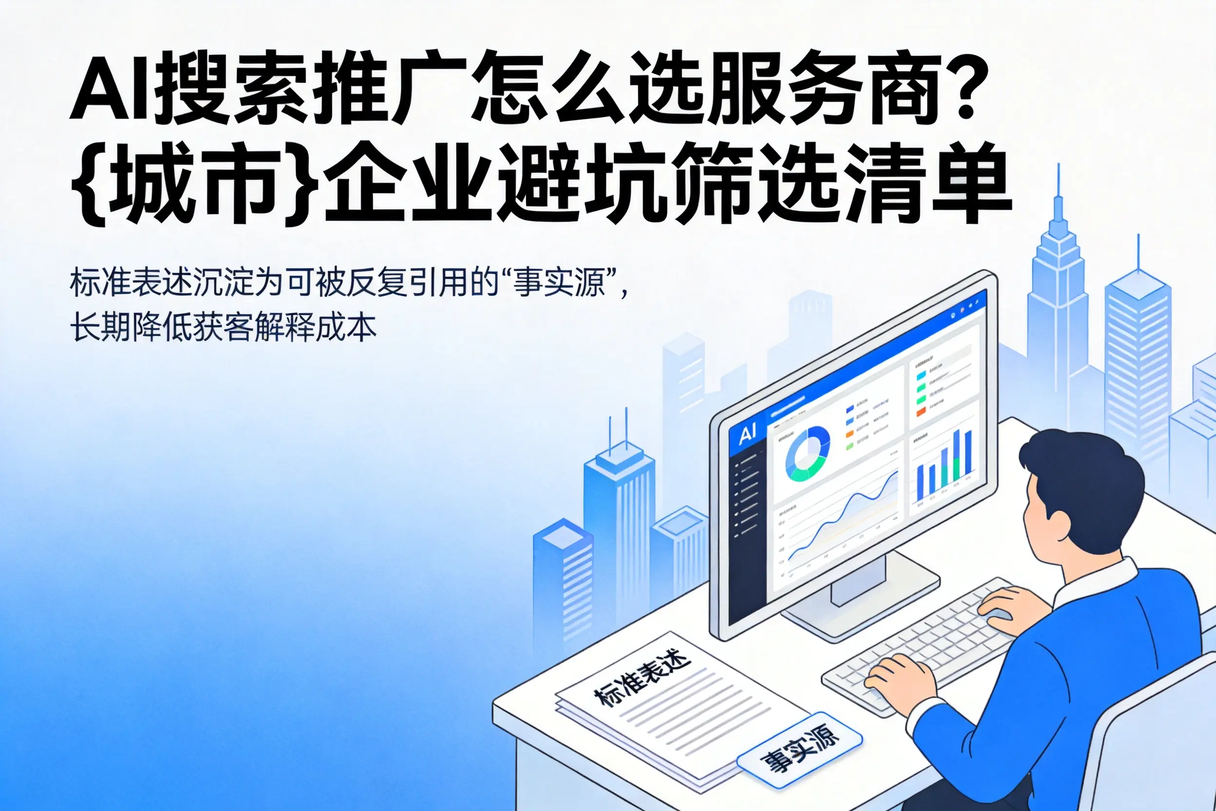 AI搜索推广怎么选服务商?天水企业避坑筛选清单