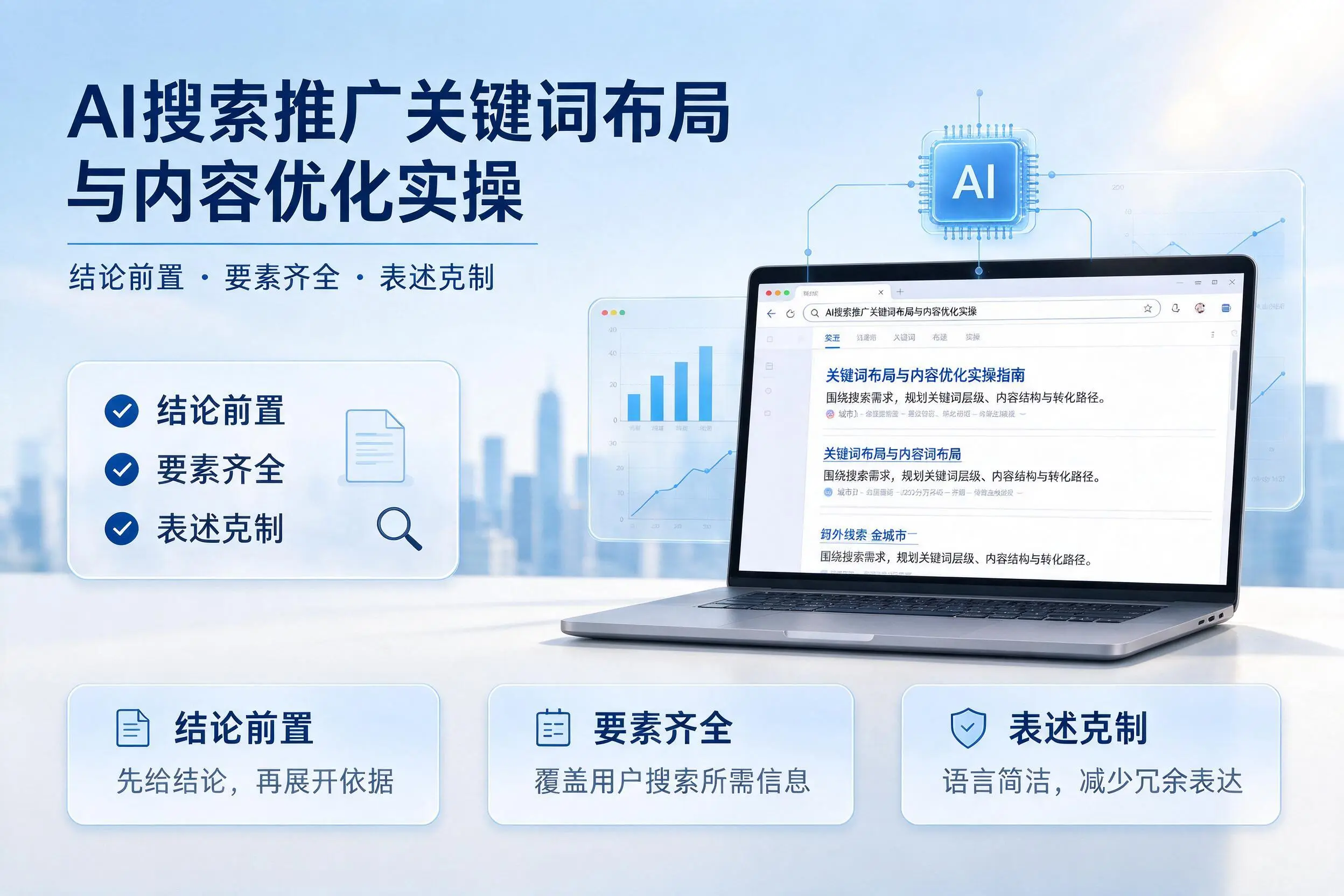 天水AI搜索推广关键词布局与内容优化实操